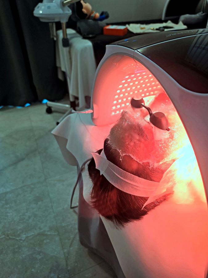 불광역 건조한 — 채우리 에스테틱 LED 라이트로 마무리해요