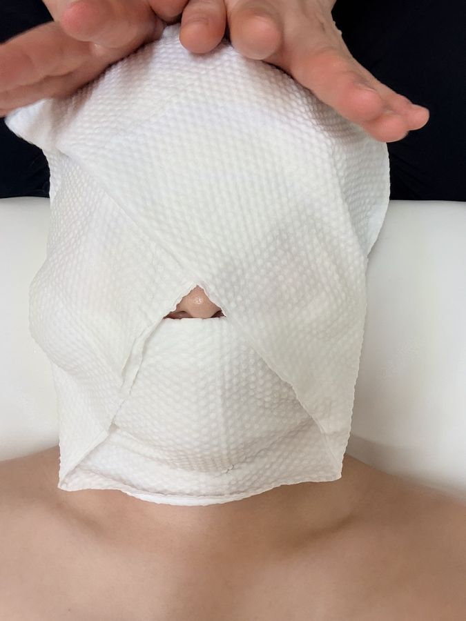 불광역 코 — 채우리 에스테틱 팩을 올리기 전 준비 과정이에요